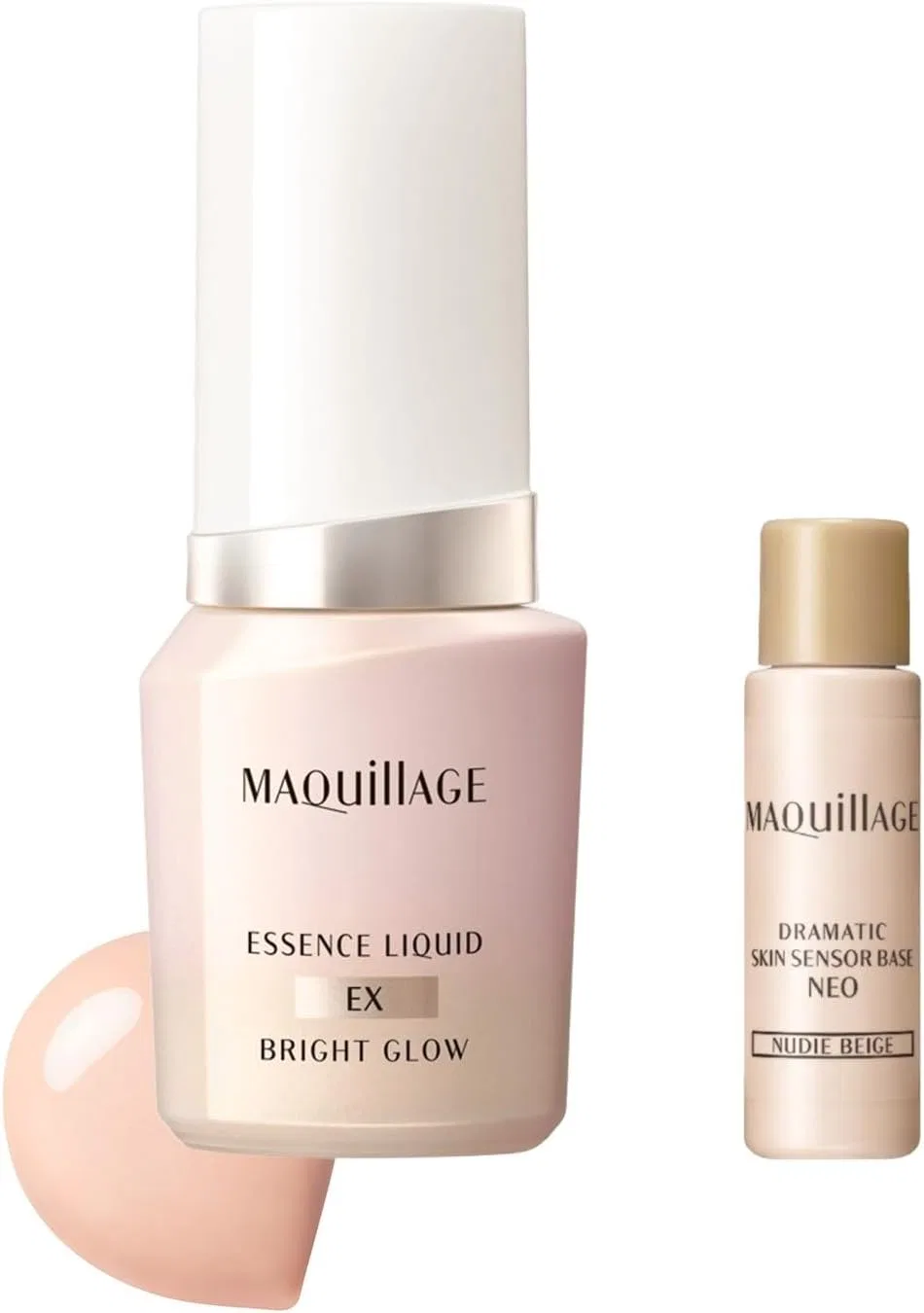 Набор для ухода за кожей MAQUILLAGE Foundation Sensory Kit, жидкая основа, SPF 30, кораллово-розовый 15, 24 мл