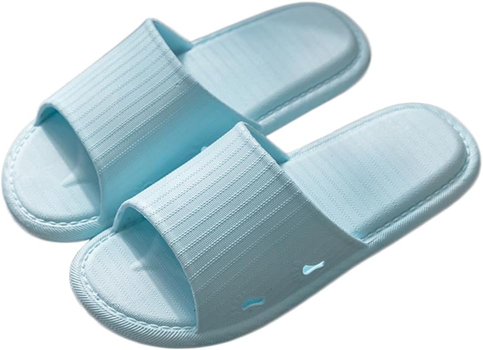 

Унисекс шлепанцы Rojeam с противоскользящей подошвой, быстро сохнущие, для душа, дома, ванной, сада и бассейна, синий