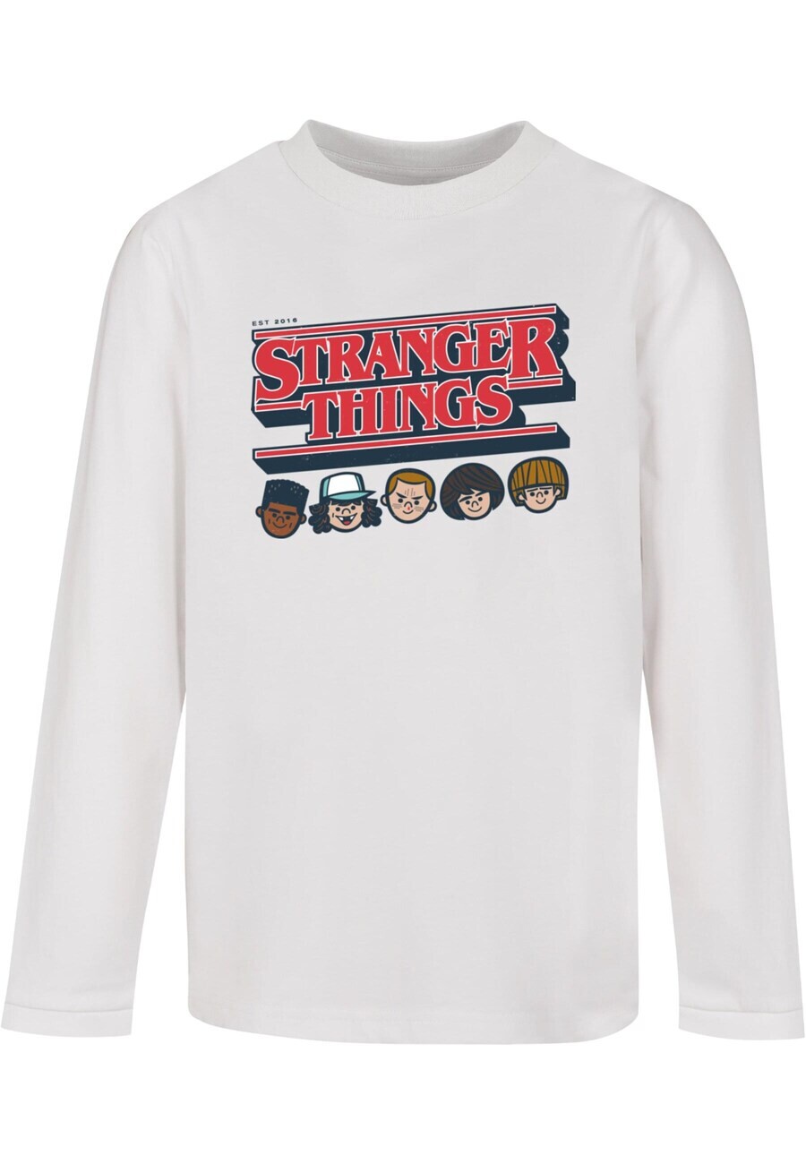 

Лонгслив ABSOLUTE CULT Stranger Things - Caricature, белый