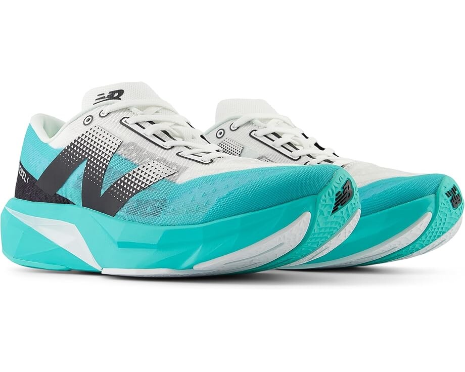 

Кроссовки New Balance FuelCell Rebel v4, цвет Cyber Jade/White