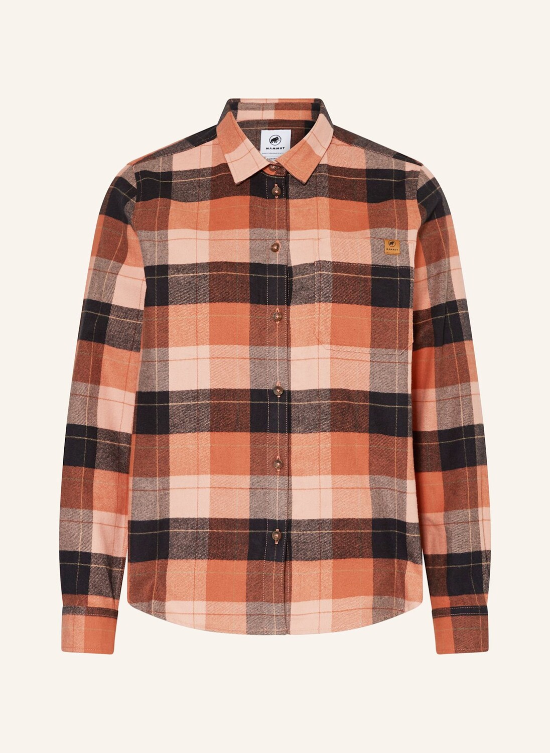 

Уличная блузка trovat MAMMUT, цвет ROSÉGOLD/SCHWARZ/DUNKELORANGE
