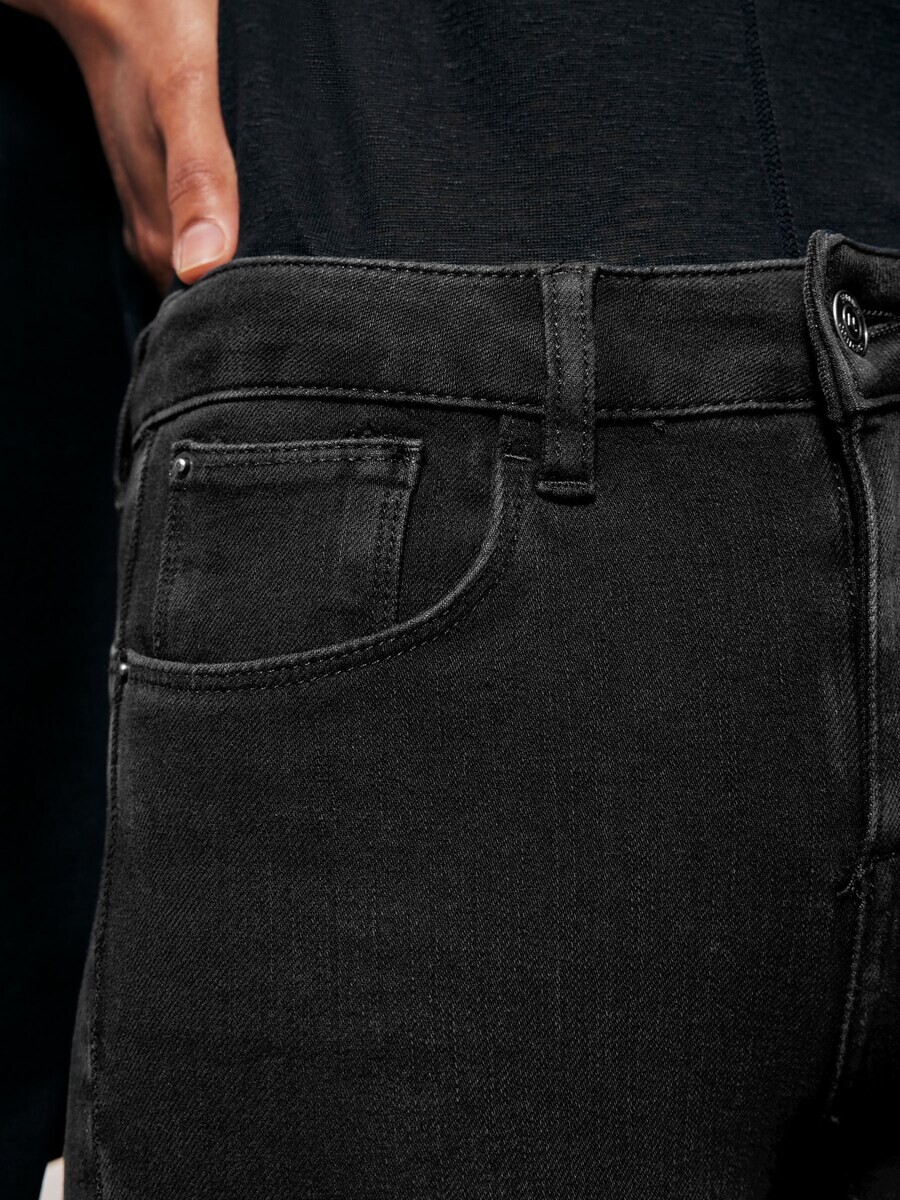 Джинсы скинни Next Skinny Jeans, черный деним — фото 4