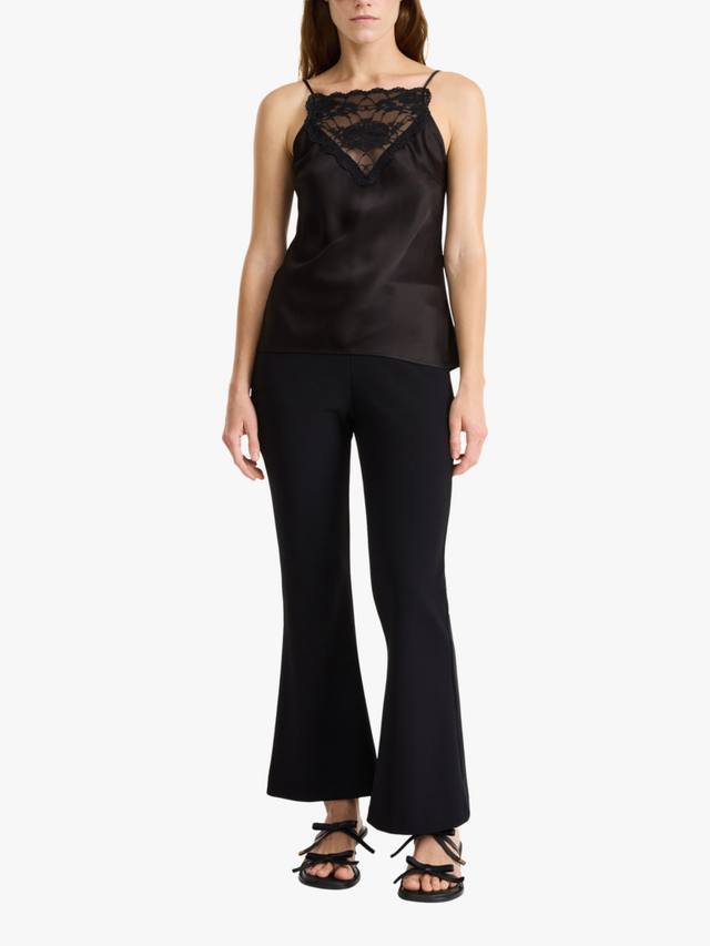 

Широкие укороченные брюки Vilanna By Malene Birger, Black