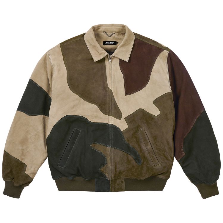 

Куртка Palace Applique Camo Jacket 'Woodland Camo', коричневый