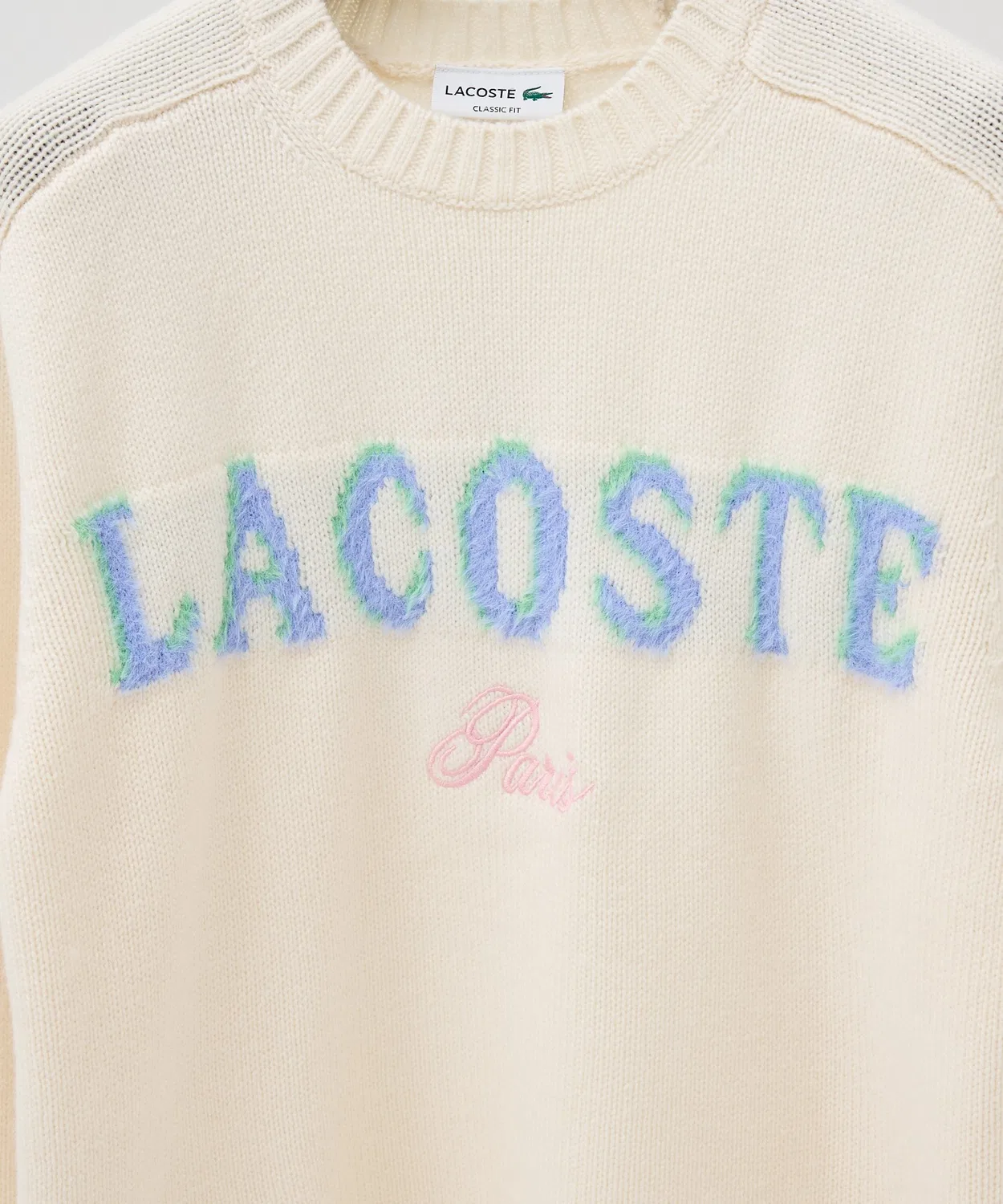 Свитер Lacoste с логотипом, черный — фото 2