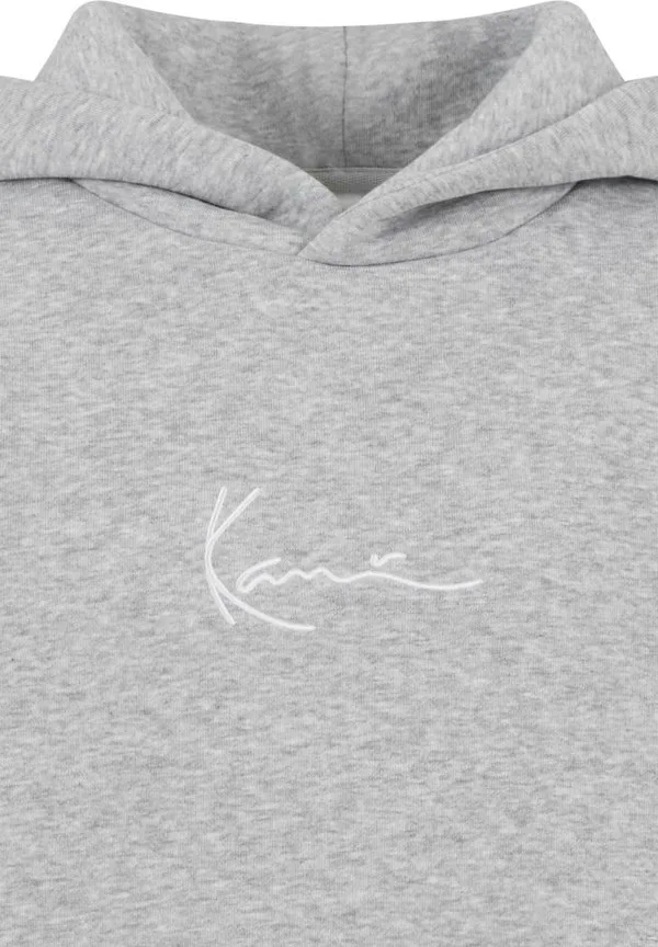 Небольшая фирменная толстовка с капюшоном. Karl Kani, Grey — фото 3