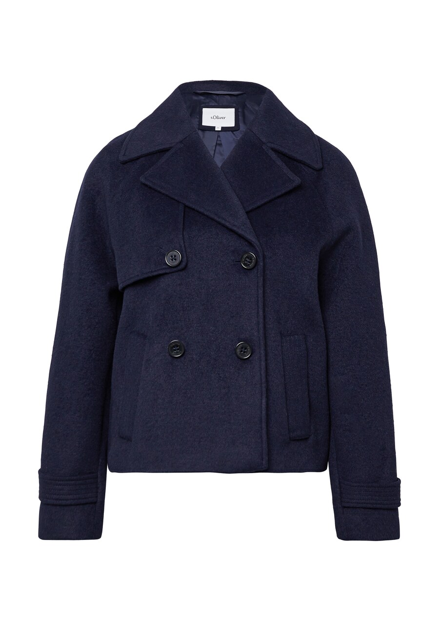 

Пальто межсезонное s.Oliver, темно-синий