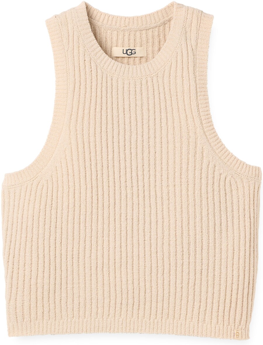 

Вязаный топ UGG, песочный