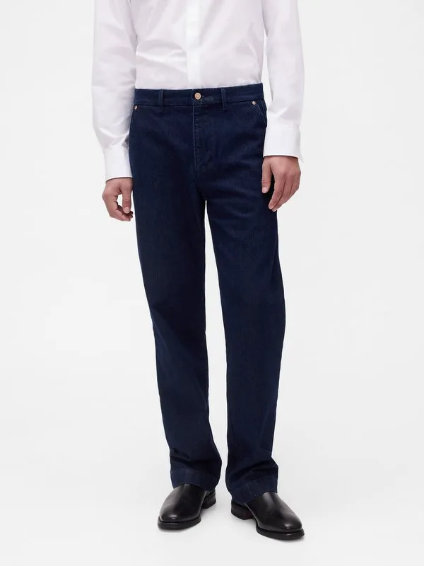 Джинсы gapstudio в стиле 90-х, свободные, расслабленного кроя. Gap, Dark Wash