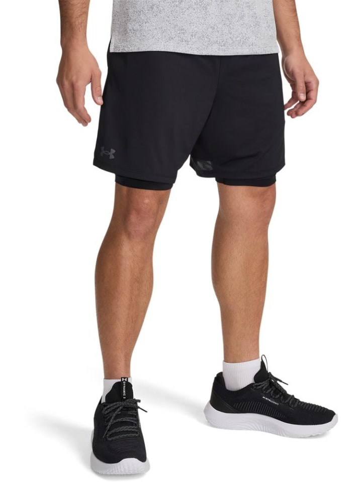

Спортивные шорты Tech Vent 2In1 Shorts черного цвета Under Armour