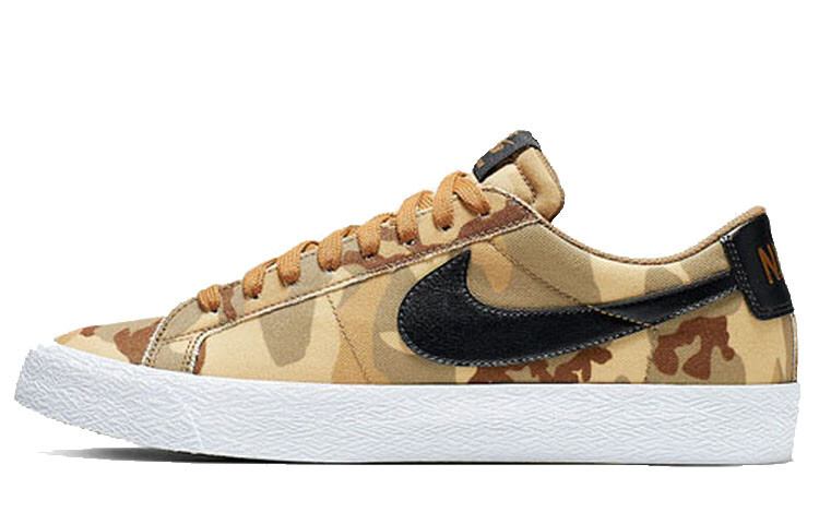 

Кроссовки Nike Sb Blazer Low Canvas Desert Camo, Коричневый, Кроссовки Nike Sb Blazer Low Canvas Desert Camo