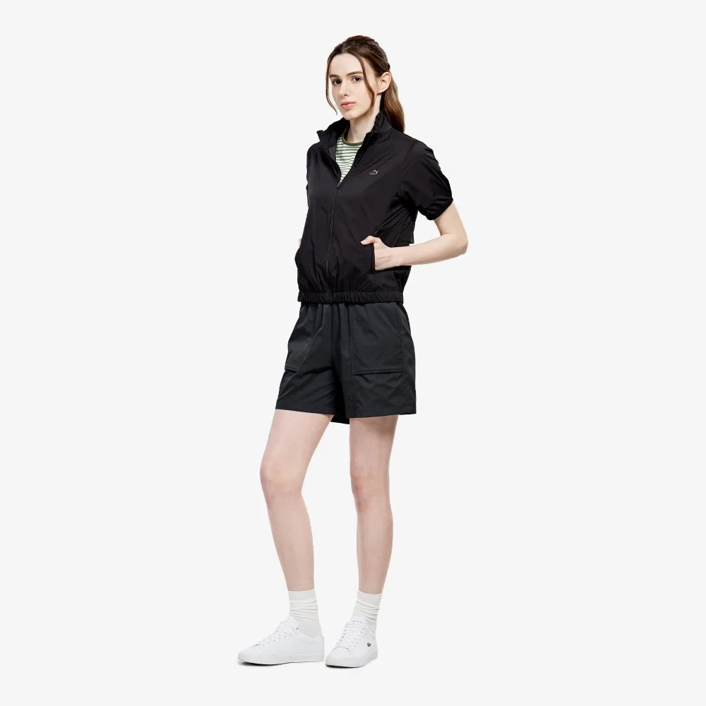 Комплект спортивный Lacoste, шорты и топ, черный — фото 4
