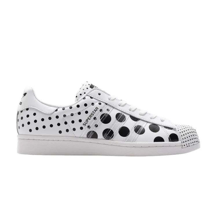 

Кроссовки adidas Superstar 'White Polka', белый