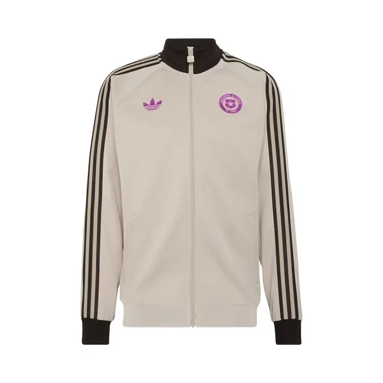 Спортивная куртка-олимпийка Adidas Chile Originals, светло-коричневый