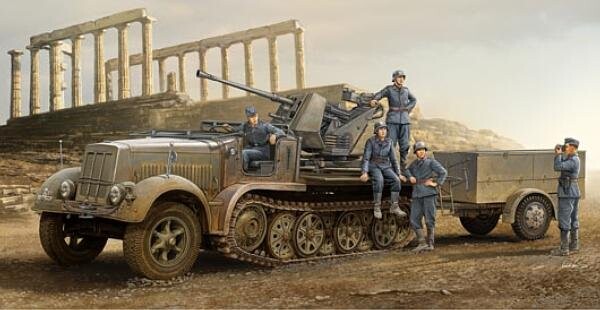 

Комплект модели 3,7см Flak 37 TRUMPETER