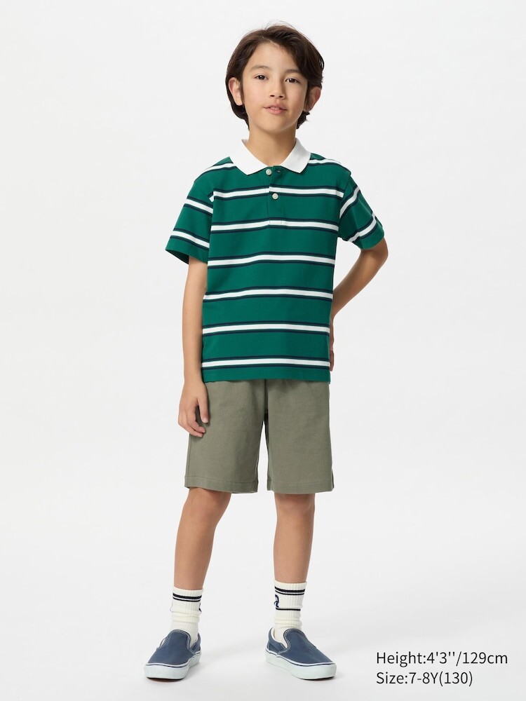 

Джерси легкие шорты Uniqlo, цвет 56 зеленый