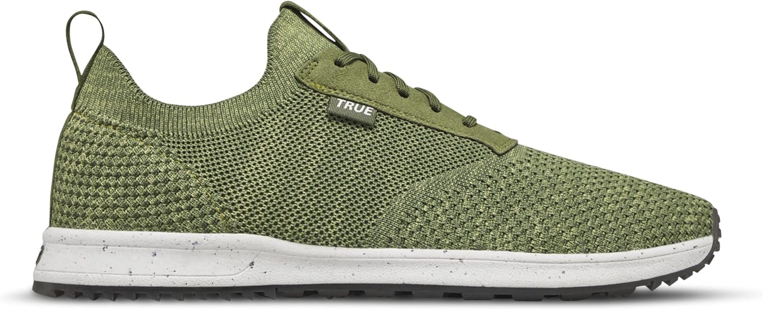 

Мужские гольф-кроссовки TRUE Linkswear All Day Knit II - легкие, дышащие, водоотталкивающие гольф-кеды для комфортной ходьбы, Moss