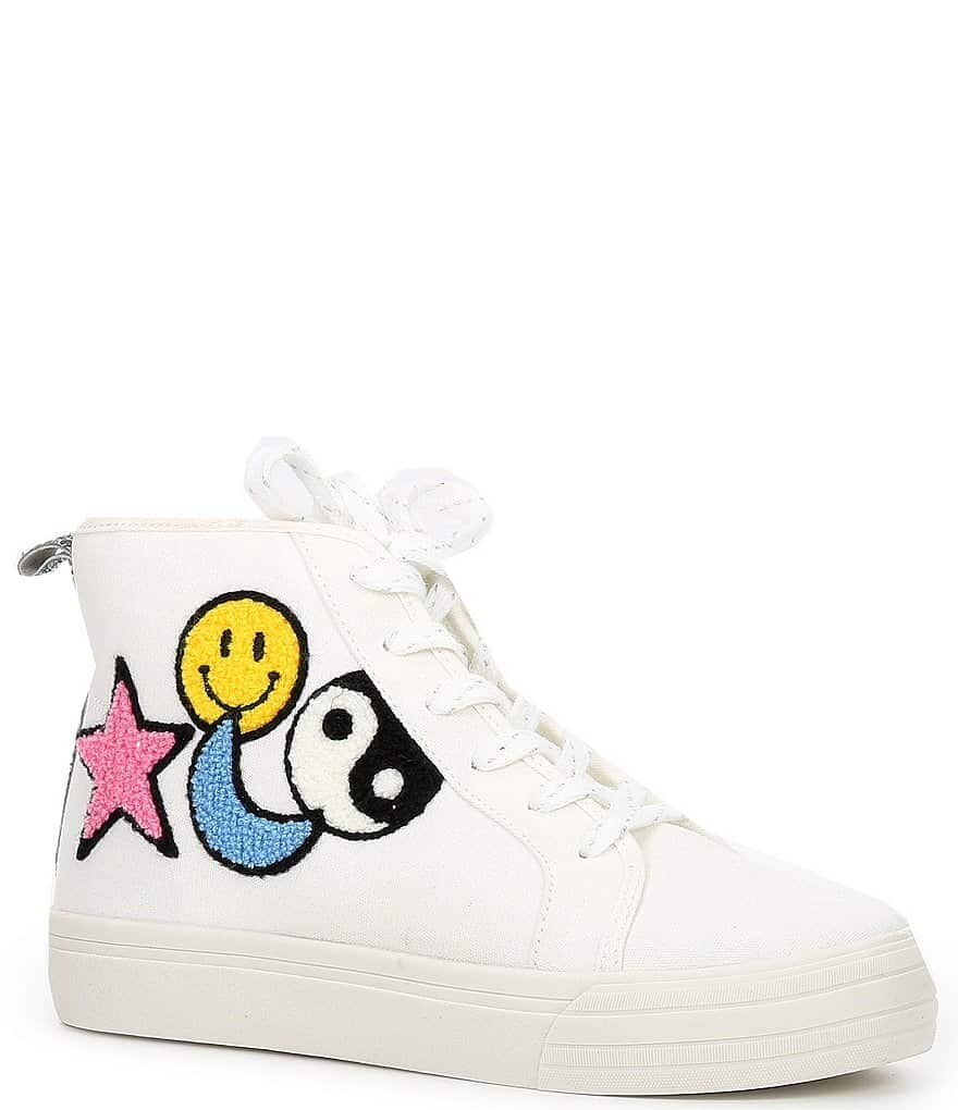 

Кроссовки GB Girls' Yinnie High Top Patch (Молодежные), белый