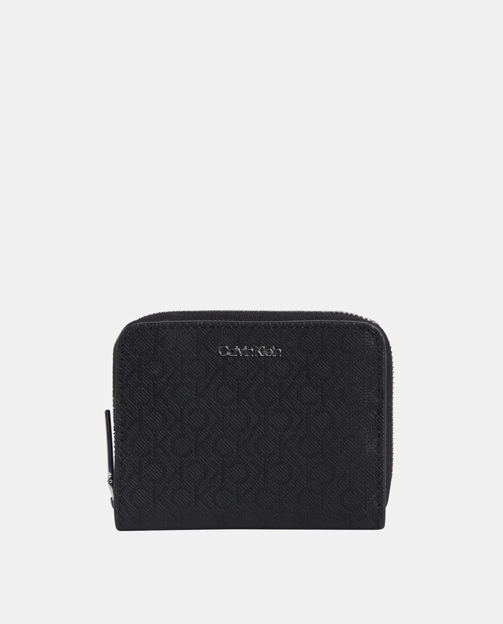 

Кошелёк тройной с монограммой Calvin Klein, черный
