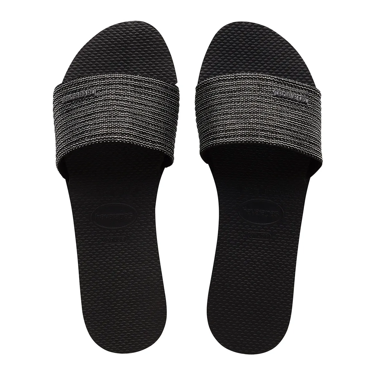 Женские пляжные сандалии You Malta Metallic Havaianas, черный