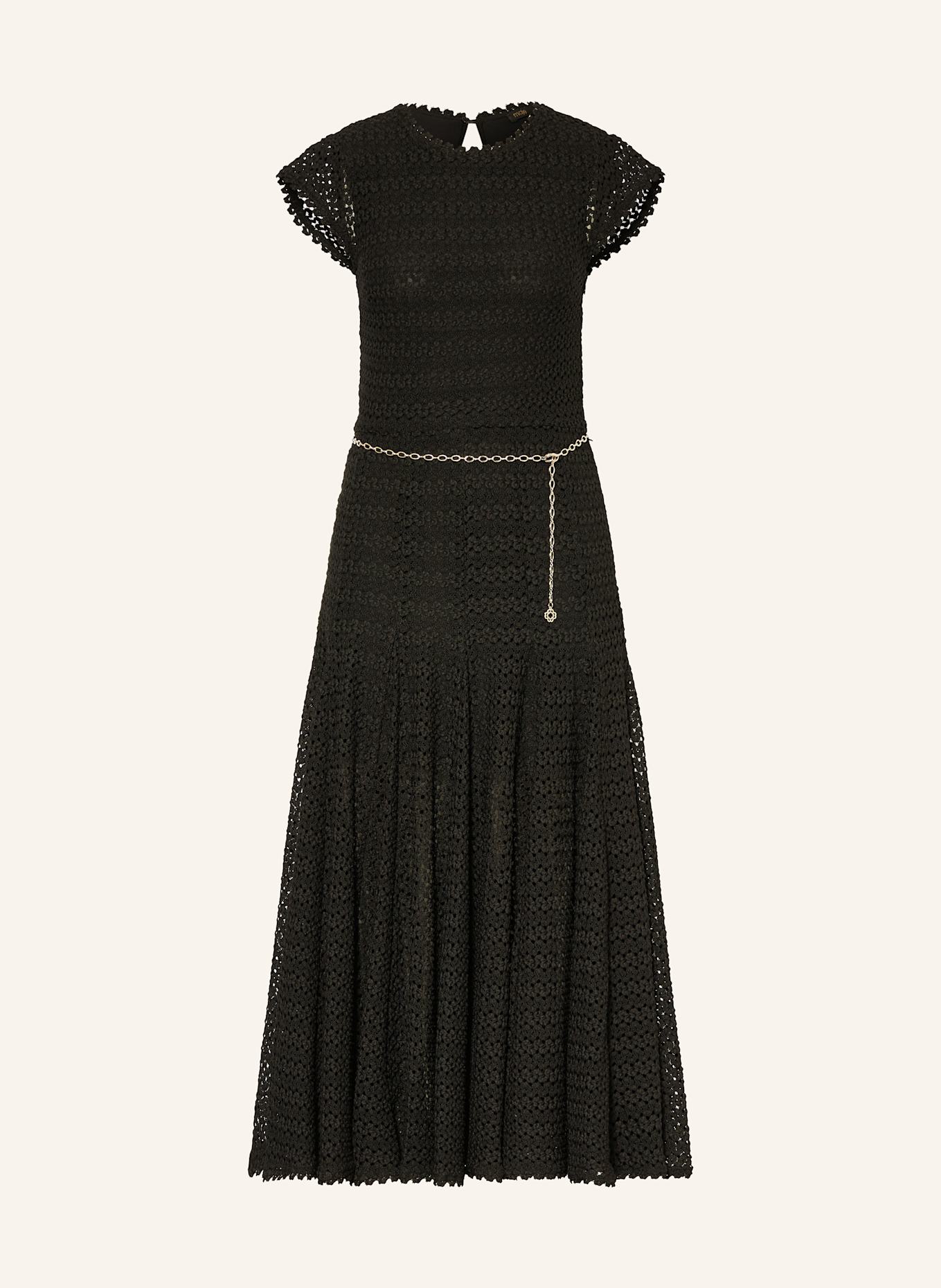 

Кружевное платье Maje, черный