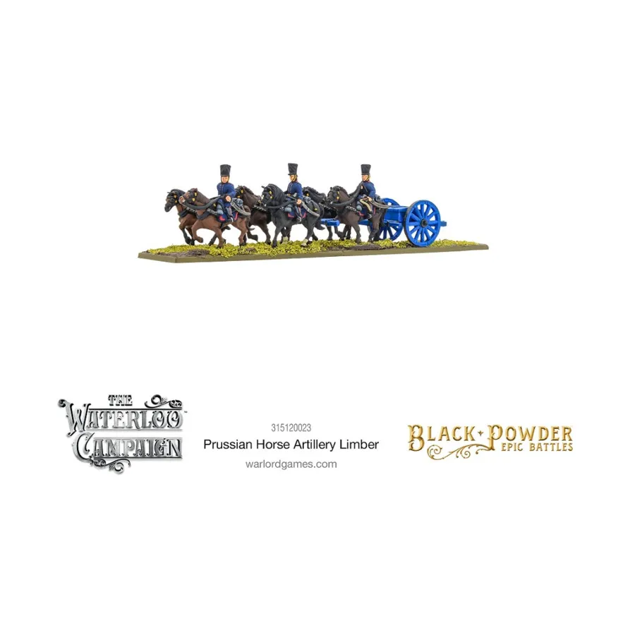 

Прусская конно-артиллерийская передка, Black Powder - Epic Battles - The Waterloo Campaign (15mm)