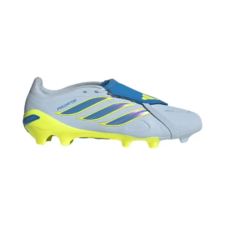 Футболка Adidas Predator League Fold Over Tongue FG 'Crystal Sky Ray Blue Team Solar Yellow 2'