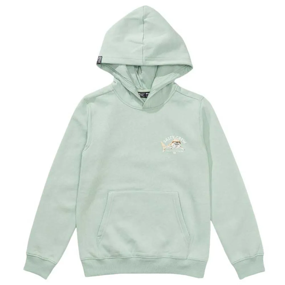 

Худи Salty Crew Lurking fleece, зеленый
