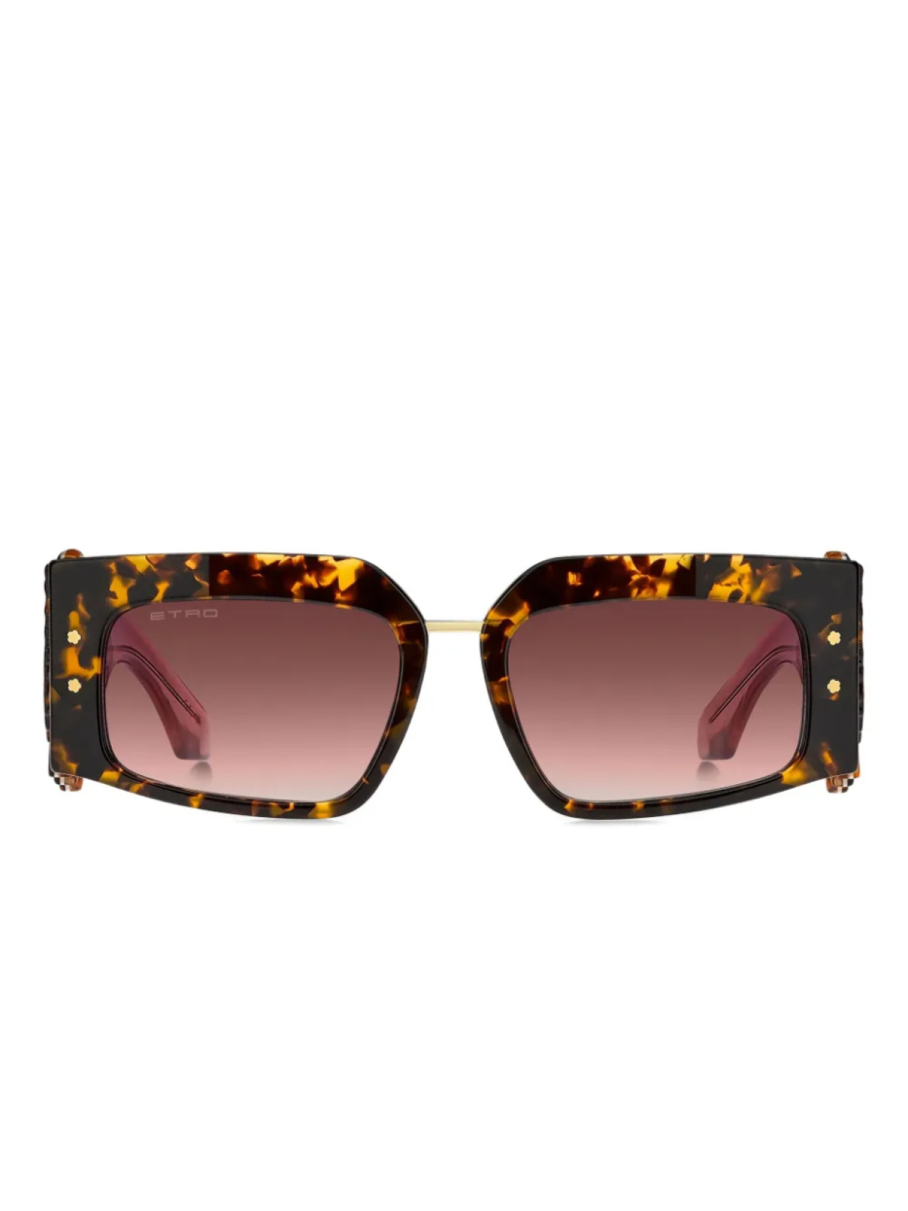 

ETRO солнцезащитные очки Etroblossom, коричневый