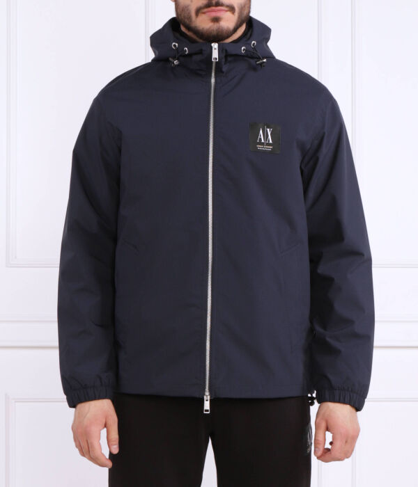 

Куртка Armani Exchange Regular Fit на молнии, синий