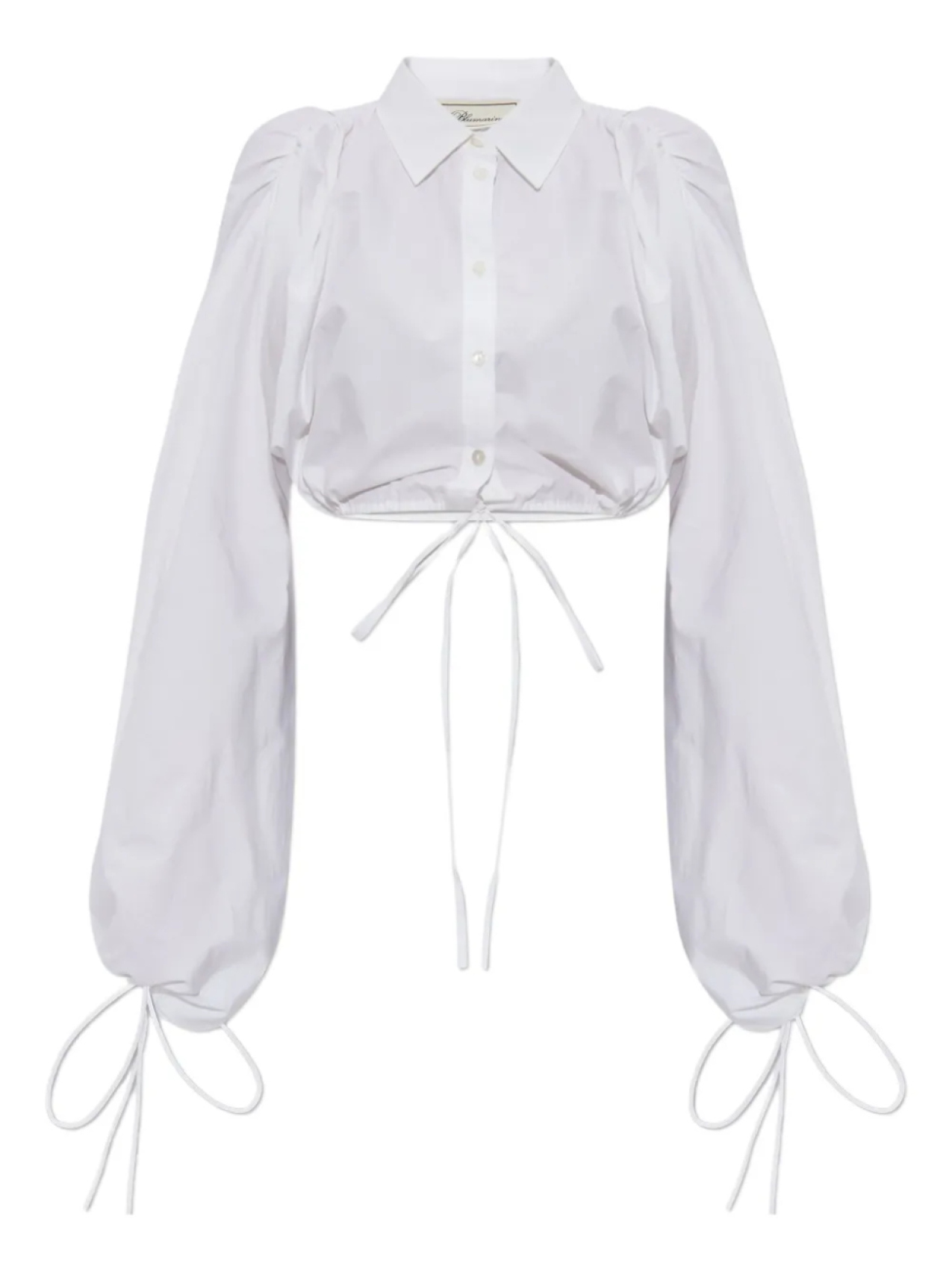 

Рубашка из хлопка Blumarine, белый