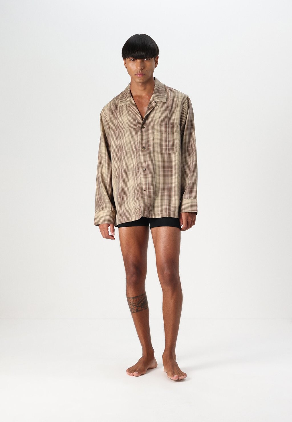 

Верх пижамы PYJAMA SHIRT CDLP, коричневый