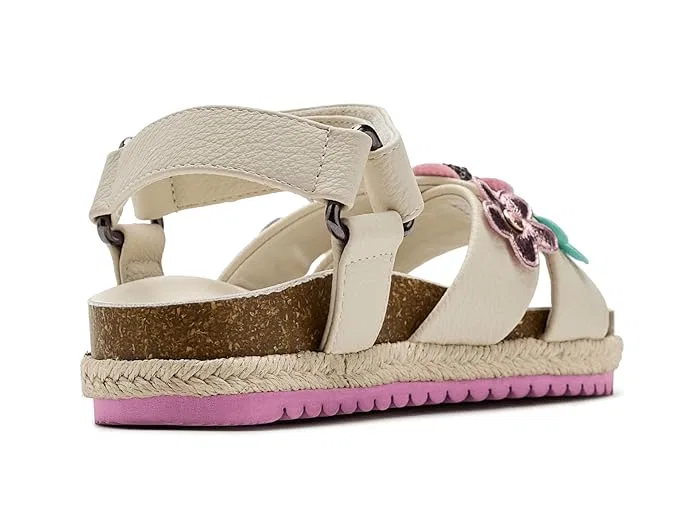 Сандалии Mini Kensington Flower Kurt Geiger London Kids, Bone Multi — фото 4
