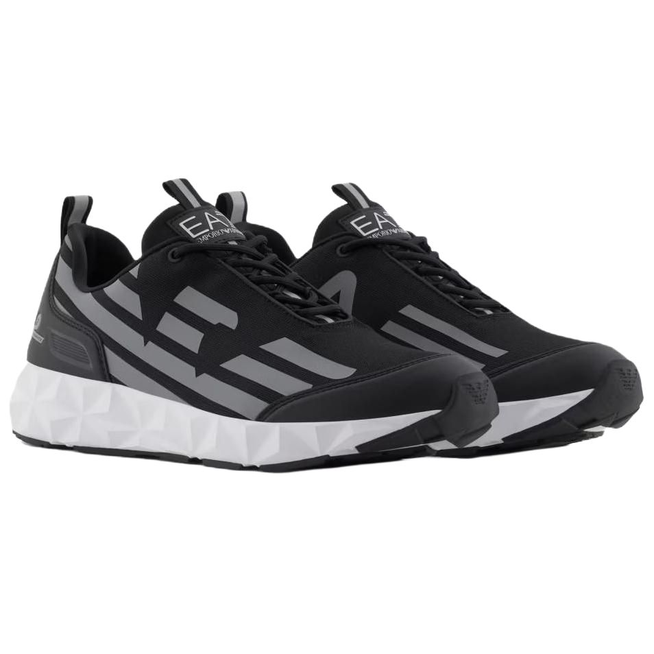 EMPORIO ARMANI EA7 Ultimate C2 Kombat Core низкие повседневные кроссовки Unisex Black — фото 4