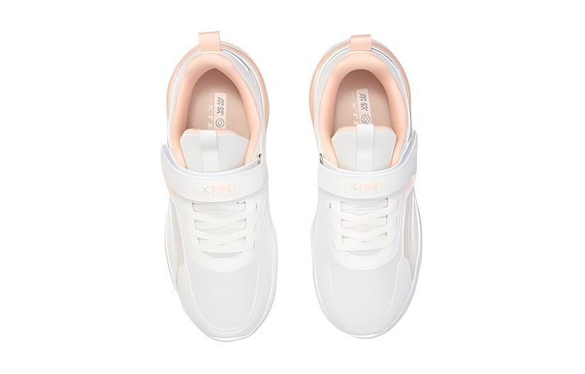 Кроссовки XTEP Kids Lifestyle Shoes GS Low-top Sail White, белый — фото 2