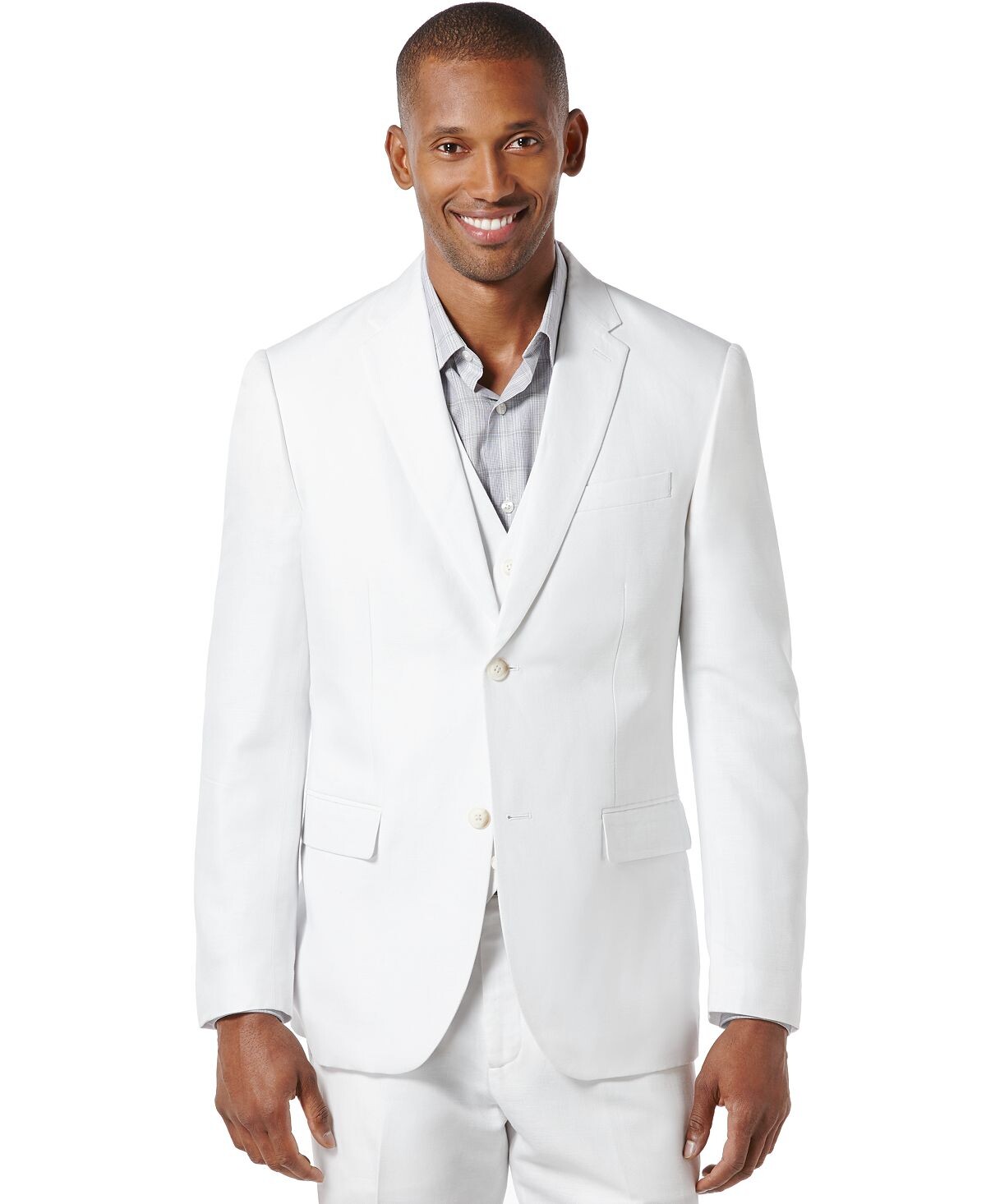 

Мужской льняной пиджак Perry Ellis