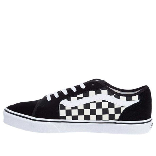 

Кроссовки filmore decon checkboard 'black white' Vans, черный