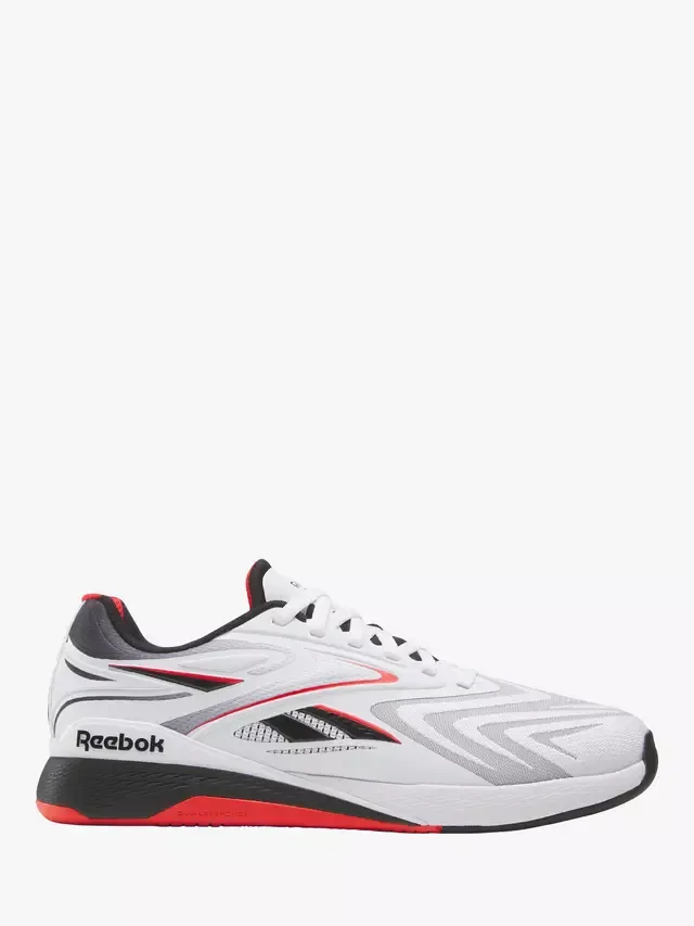 Мужские кроссовки Nano X5 Edge, бело-черно-красные Reebok