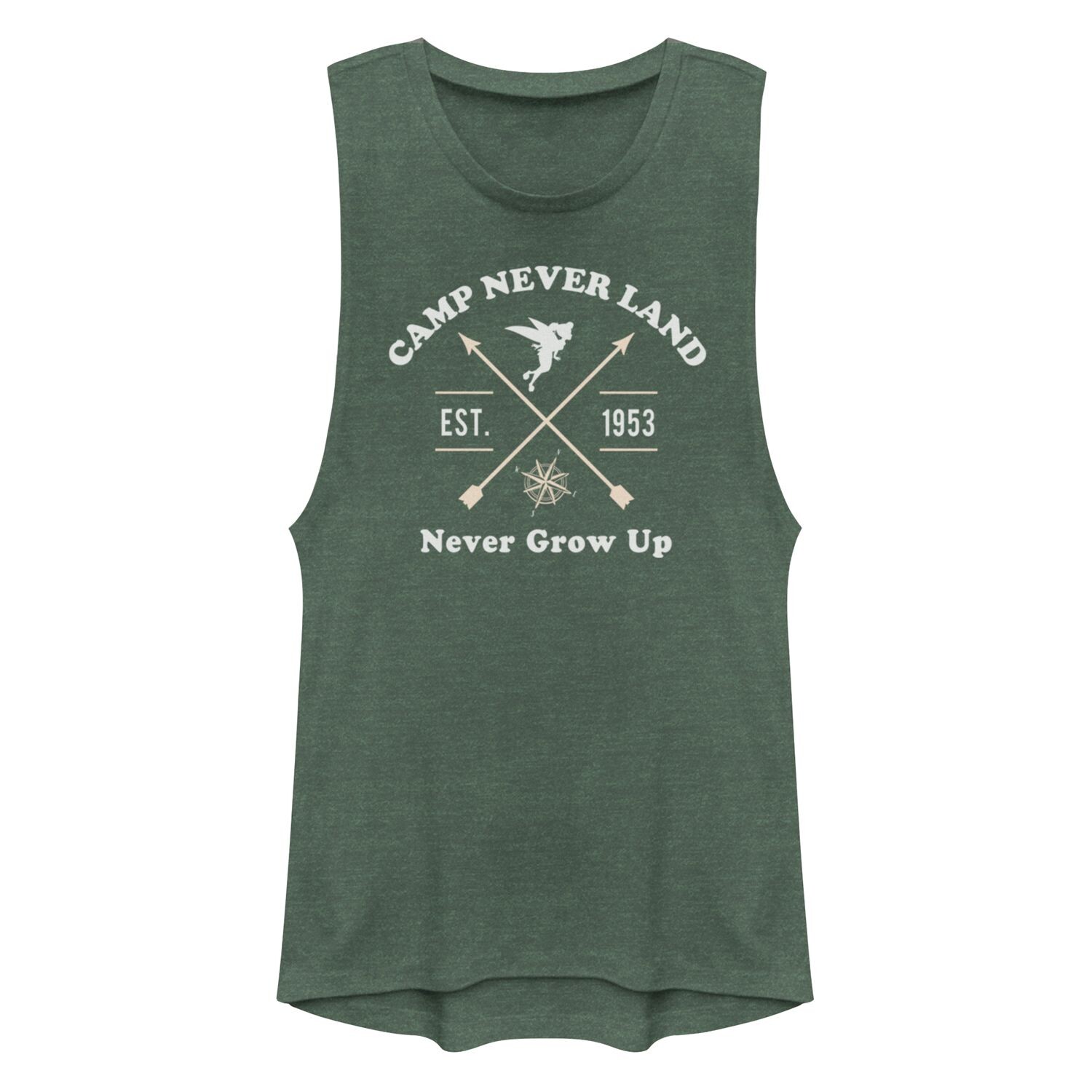 

Юниорский лагерь Tinkerbell Never Land Muscle Tank Licensed Character
