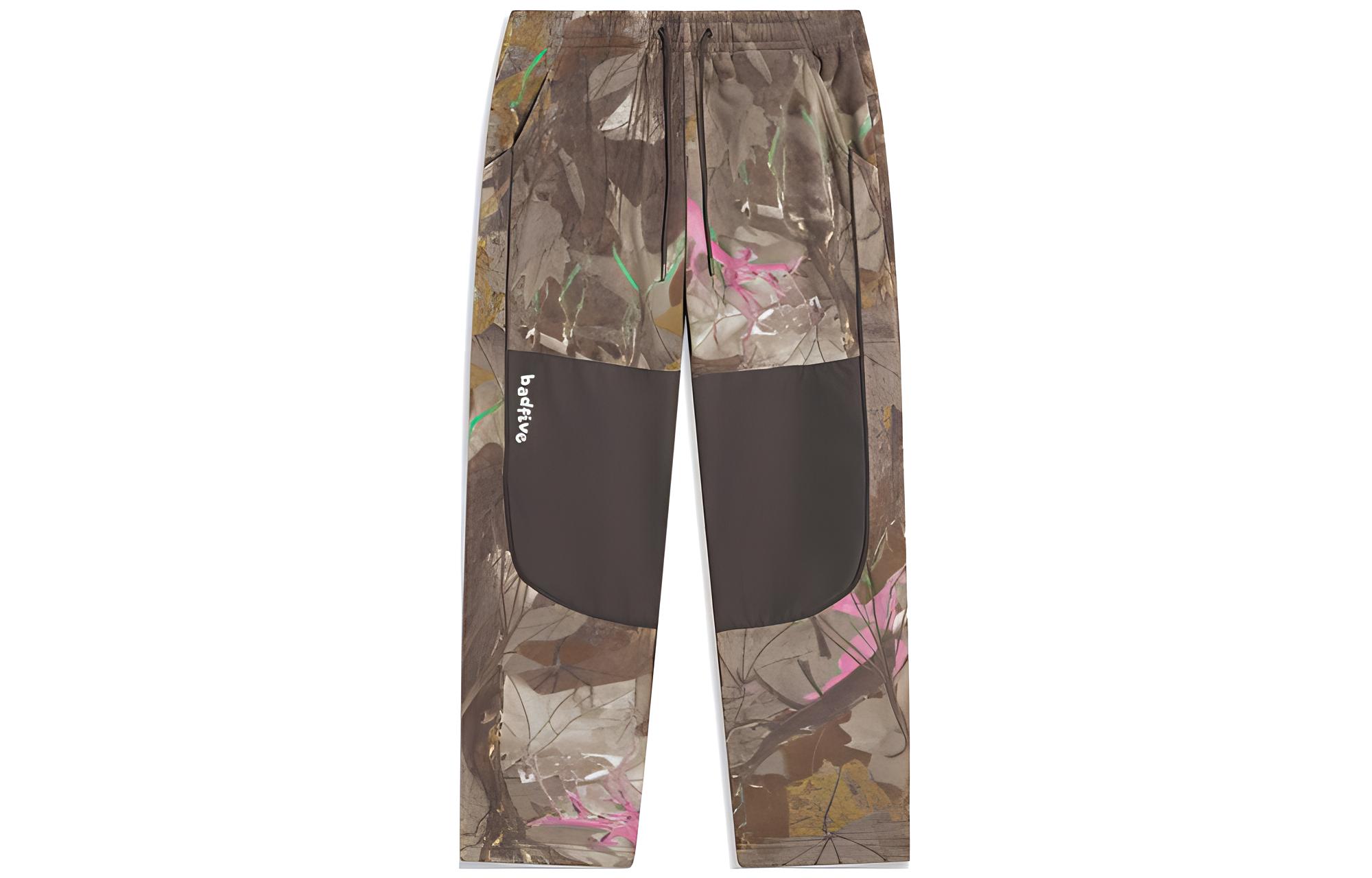 

Li-Ning Badfive вязаные спортивные штаны мужские Leaf All Over Print