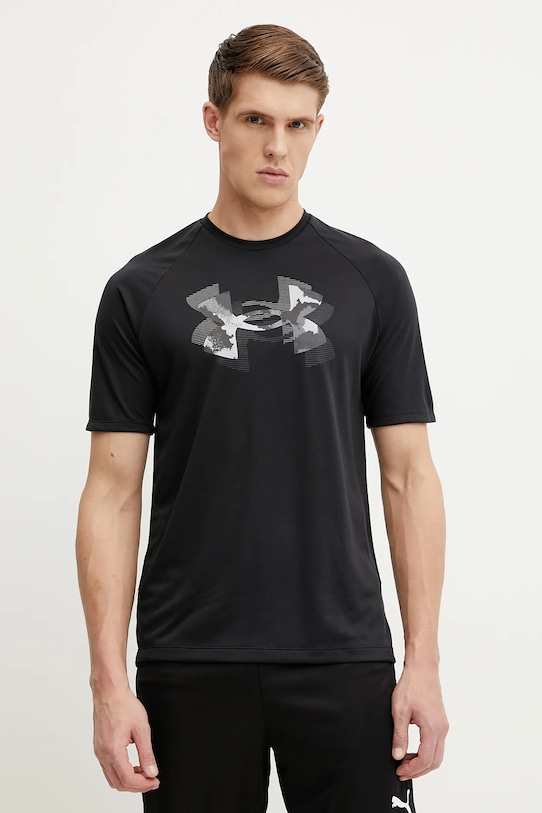 

Футболка тренировочная Tech Print Fill Under Armour, черный