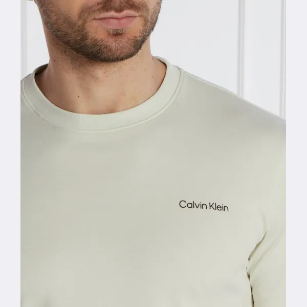 Облегающая футболка Calvin Klein, зеленый — фото 4