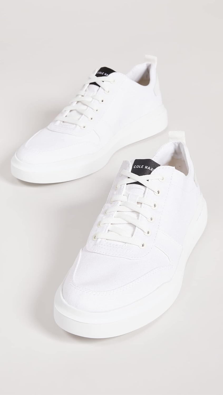 Мужские кроссовки Cole Haan Grandpro Rally Canvas Court, Optic White Canvas — фото 3