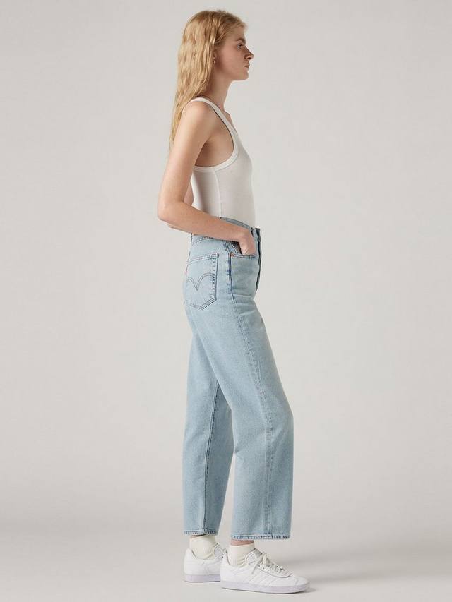 Рибкейдж прямые джинсы с зауженным низом Levi's, Middle Road — фото 2