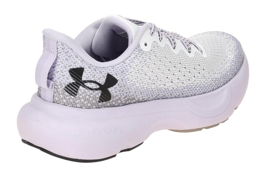 Спортивные кроссовки Under Armour Infinite фиолетово-серые женские 3027524 — фото 4