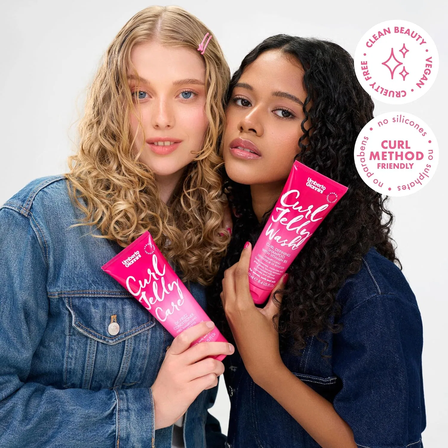 Набор для вьющихся волос Umberto Giannini Curl Jelly Hair Kit, 4 предмета Umberto Giannini — фото 2