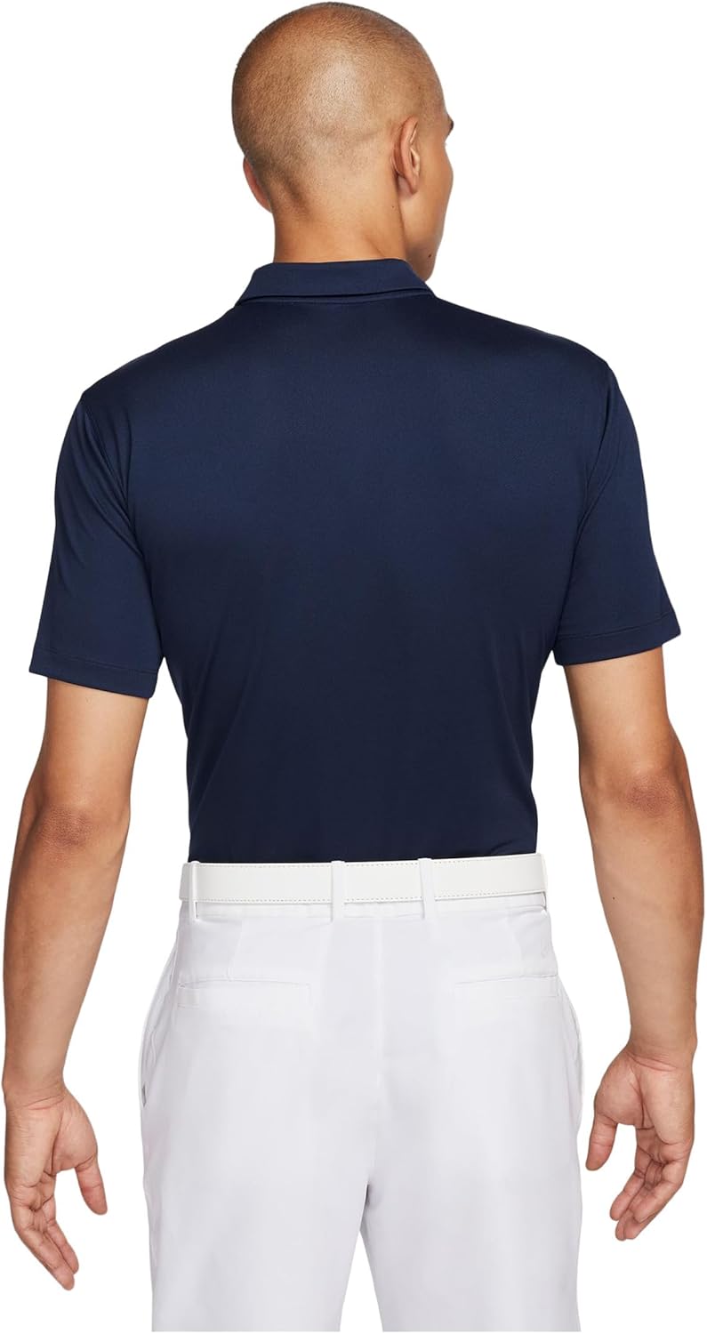 Мужская футболка-поло для гольфа Nike Core Dri-fit, Obsidian/White — фото 2