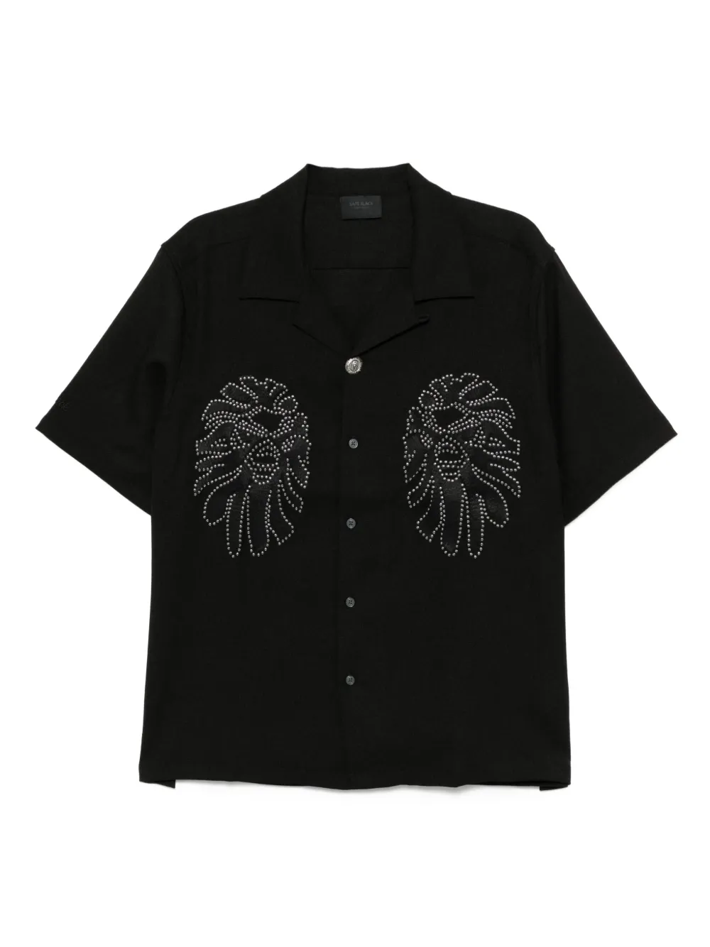 

Рубашка с заклепками BAPE BLACK *A BATHING APE, черный