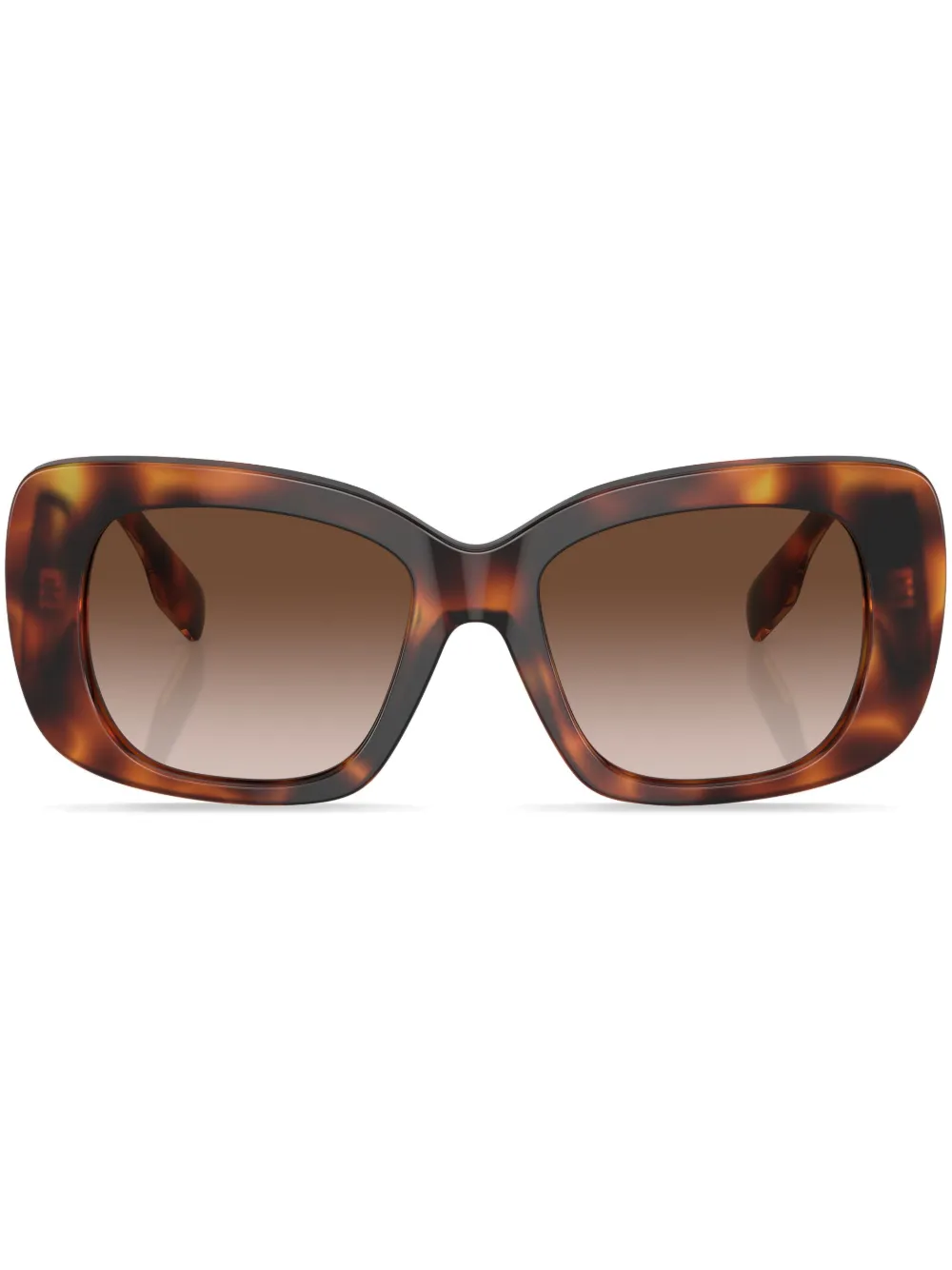 

Солнцезащитные очки в квадратной оправе с логотипом Burberry Eyewear, зеленый