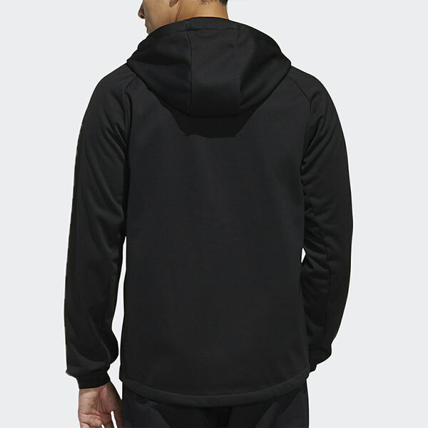 Куртка softshell ho outdoor casual sports куртка с капюшоном Adidas, черный — фото 4